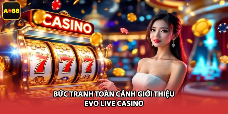 Bức tranh toàn cảnh giới thiệu EVO live casino