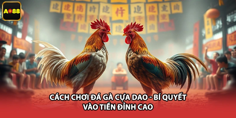 Cách Chơi Đá Gà Cựa Dao - Bí Quyết Vào Tiền Đỉnh Cao