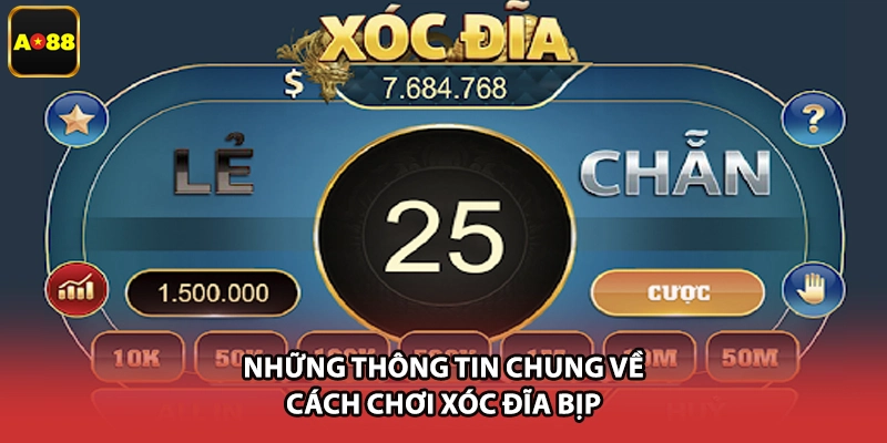 Những thông tin chung về cách chơi xóc đĩa bịp