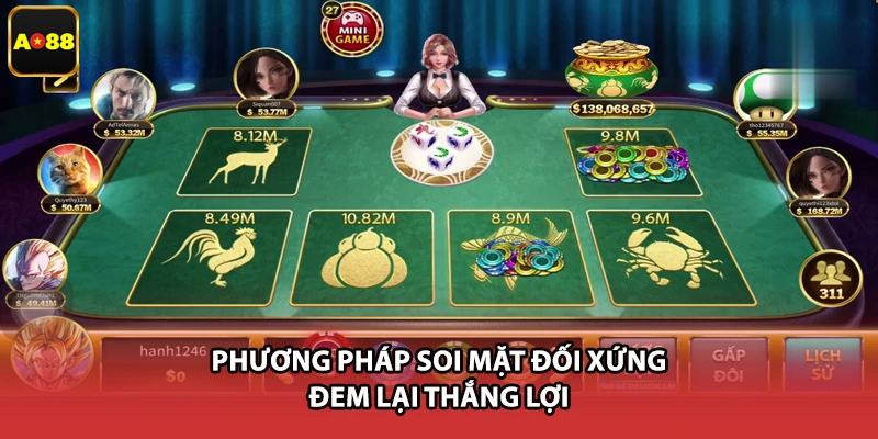 Phương pháp soi mặt đối xứng đem lại thắng lợi