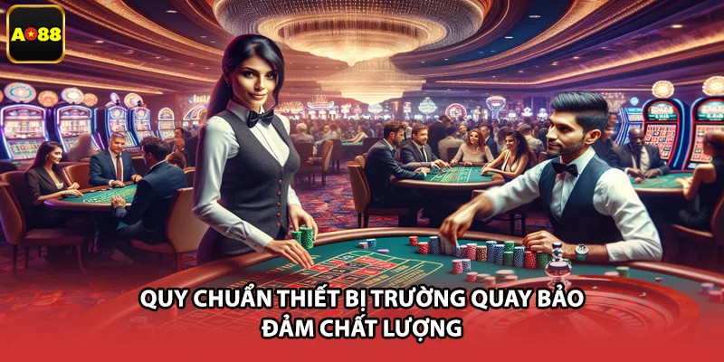 Quy chuẩn thiết bị trường quay bảo đảm chất lượng