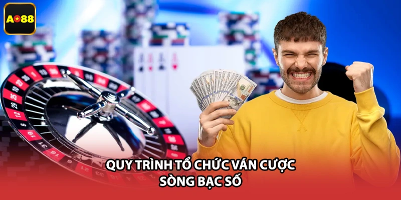 Quy trình tổ chức ván cược sòng bạc số